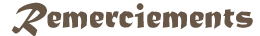 Remerciements